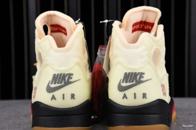 Reps TBK Retro DH8565-100 OFF-WHITE Sail Jordan 5 0825
